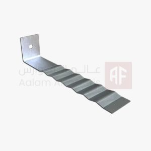 GI CORRUGATED ANGLE 38*50*200mm -زاوية بلوك مباني