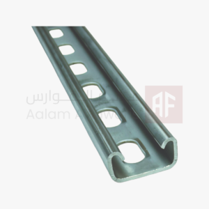 HDG SLOTTED C-CHANNEL 41*21mm 3 meter - شنل مجلفن